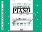 David Carr Glover Method for Piano piano sheet music cover